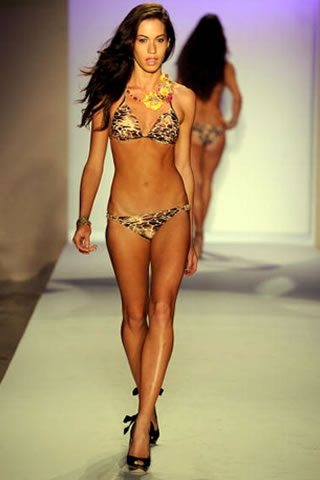 Latest Collection By Aqua Di Lara Swimwear Mercedes Benz Fashion Week 2011