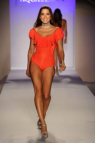 Mercedes Benz Fashion Week Miami 2011 Aqua Di Lara Swimwear Collection