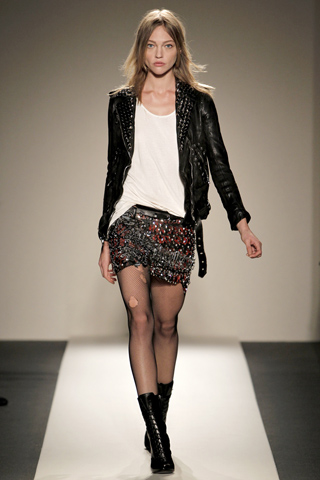 Sasha Pivovarova at 2010 Fashion Shoot