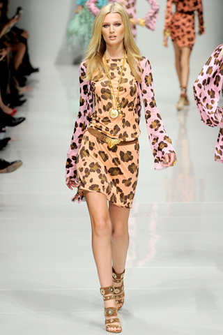 Toni Garrn Blumarine S/S 2011 Collection