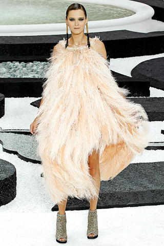 Carmen Kass In Chanel Spring 2011
