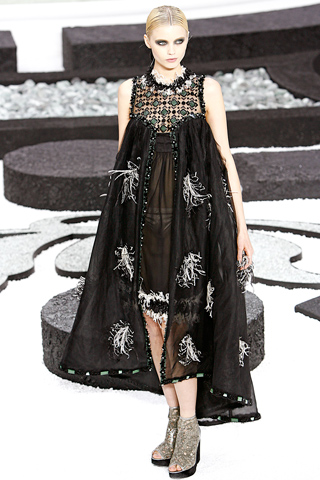 Abbey Lee Kershaw In Chanel Spring 2011