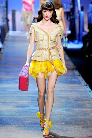 Coco Rocha In Paris Fashion Week 2011