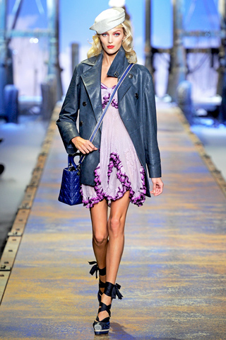 Anja Rubik In Balmain Spring Summer 2011