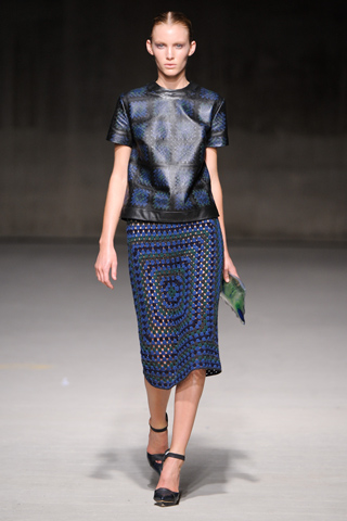 christopher kane aw2011 lfw collection emily baker