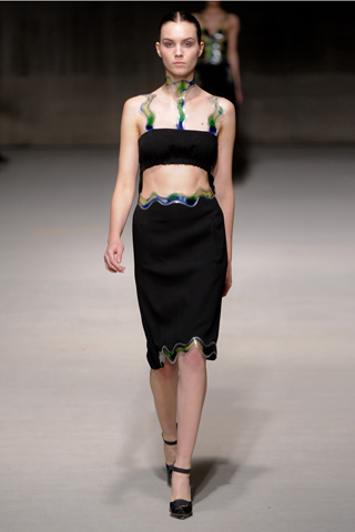 christopher kane aw2011 lfw collection julija steponaviciute