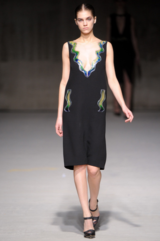 christopher kane aw2011 lfw collection samantha gradoville