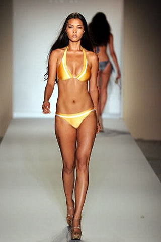 Crystal Jin Swimwear Mercedes Benz Fashion Week Miami