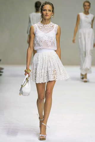 Dolce & Gabbana at Milan Fashion Week 2010