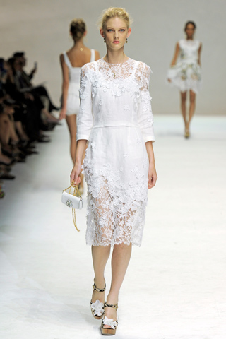 Dolce Gabbana Milan Spring 2011