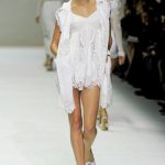 Karlie Kloss at Dolce & Gabbana Collection