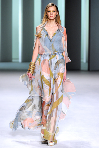 Sigrid Agren at Paris Fashion Week 2011