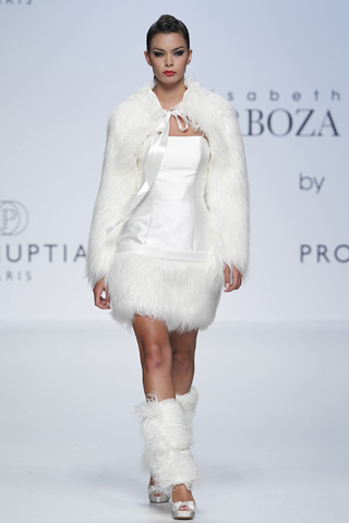 Elisabeth Barboza Barcelona Bridal Show 2011