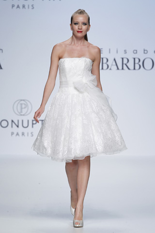 Elisabeth Barboza designs bridal 2011