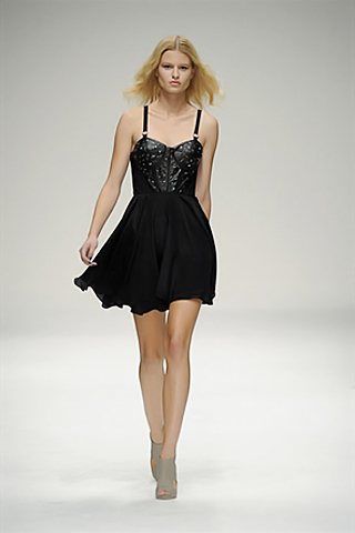 Annette Felder and Daniela Felder at LFW Collection