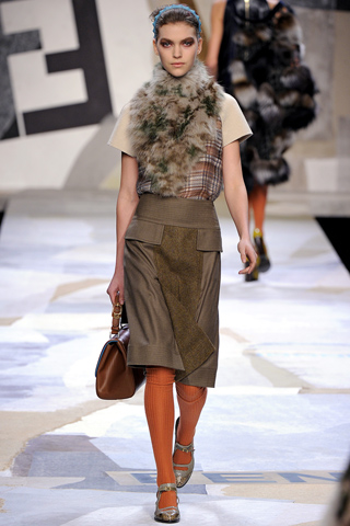 Fendi Fall 2011 Collection Milan Fashion Week