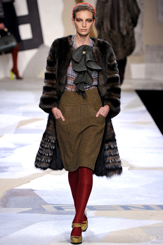 Fendi Fall 2011 Collection Milan Fashion Week