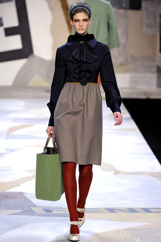Fendi Fall 2011 Collection Milan Fashion Week