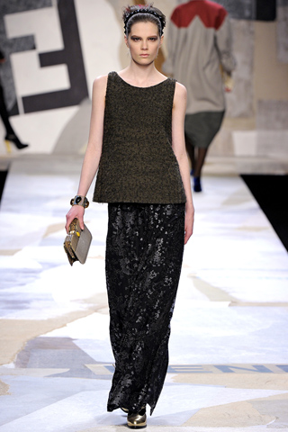 Fendi Fall 2011 Collection Milan Fashion Week