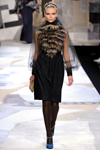 Fendi Fall 2011 Collection Milan Fashion Week