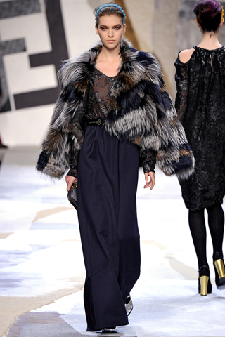 Fendi Fall 2011 Collection Milan Fashion Week