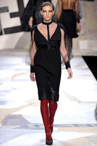 Fendi Fall 2011 Collection Milan Fashion Week