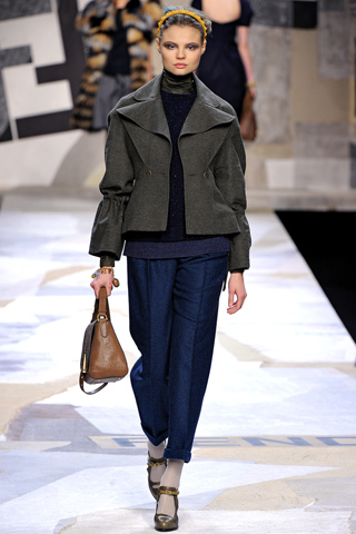 Fendi Fall 2011 Collection Milan Fashion Week