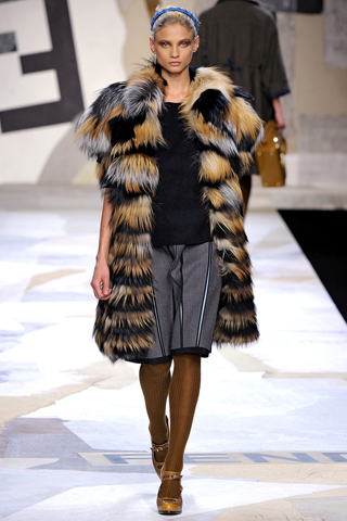 Fendi Fall 2011 Collection Milan Fashion Week