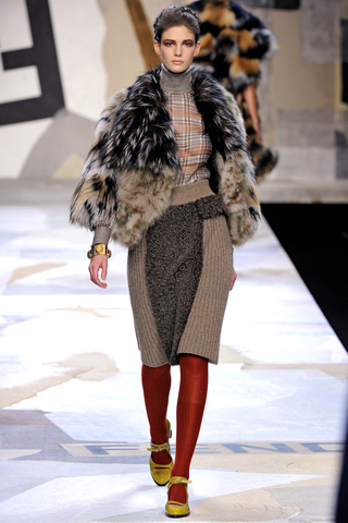 Fendi Fall 2011 Collection Milan Fashion Week