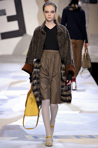 Fendi Fall 2011 Collection Milan Fashion Week