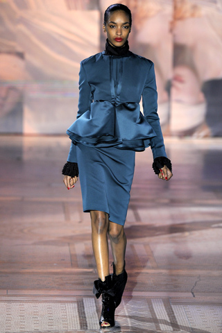 giles aw 2011 london fashion week jourdan dunn