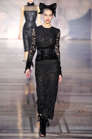 giles aw 2011 london fashion week samantha gradoville