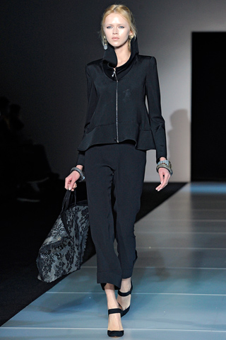 giorgio armani fall 2011 collection milan fashion week 11