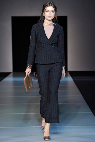 giorgio armani fall 2011 collection milan fashion week 16