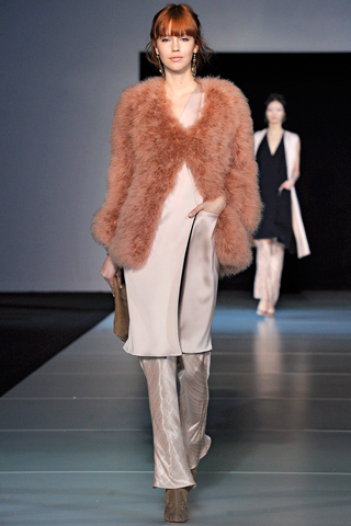 giorgio armani fall 2011 collection milan fashion week 2