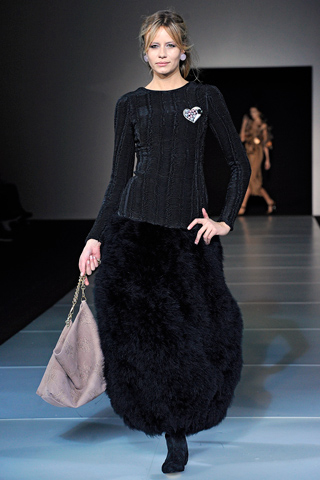 giorgio armani fall 2011 collection milan fashion week 24