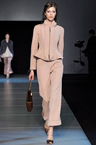 giorgio armani fall 2011 collection milan fashion week 5