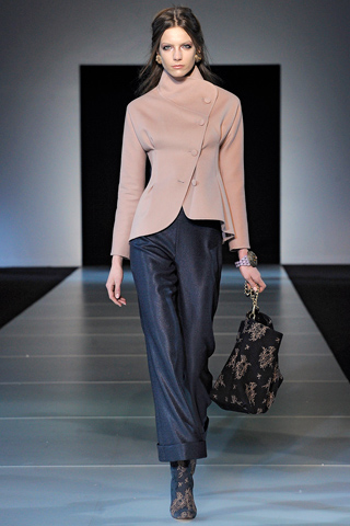 giorgio armani fall 2011 collection milan fashion week 7