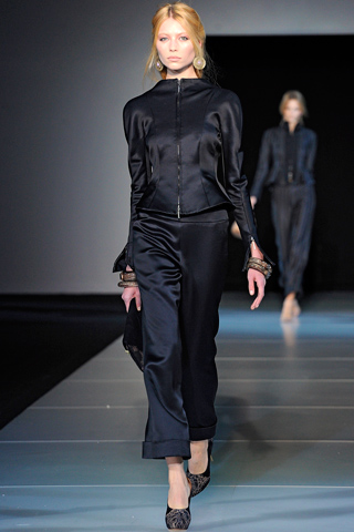 giorgio armani fall 2011 collection milan fashion week 9