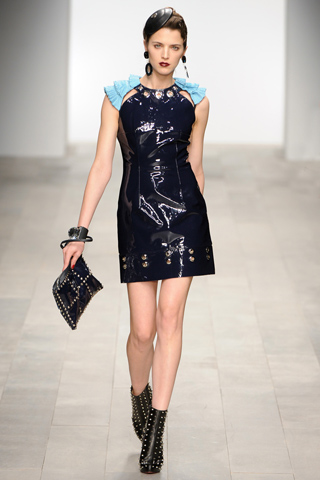 holly fulton aw2011 lfw collection angelina nawojczyk holly