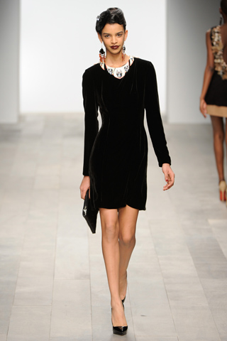 holly fulton aw2011 lfw collection austria ulloa alcantara