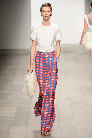 holly fulton aw2011 lfw collection chloe memisevic holly