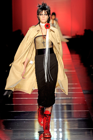 Sigrid Agren at Paris Fashion Week 2011