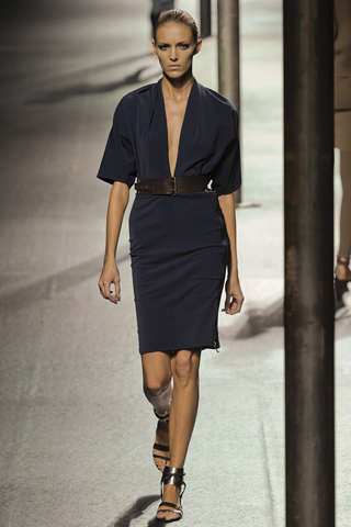 Anja Rubik In Lanvin Spring Summer 2011