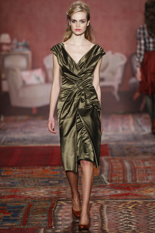 Lena Hoschek Mercedes Benz Winter Collection 2011 Berlin