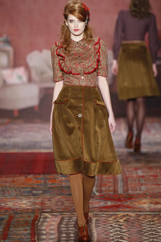 Latest Collection by Lena Hoschek Mercedes Benz Fashion Week 2011