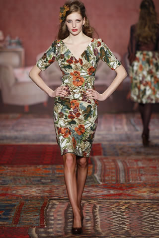 Lena Hoschek Latest MBFW Collection 2011/12 Berlin