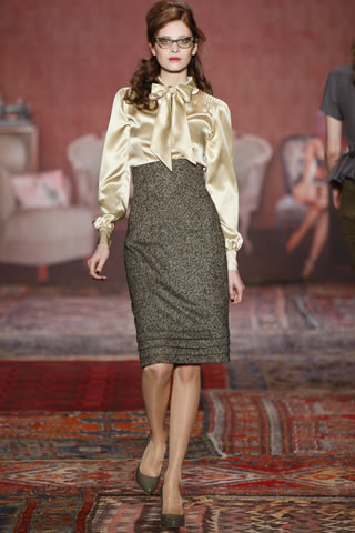 Lena Hoschek Winter Collection At Mercedes Benz Fashion Week