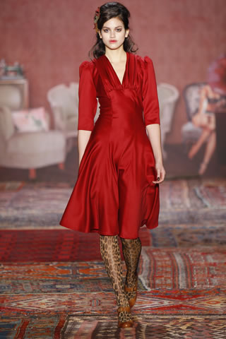 Lena Hoschek Mercedes Benz Fashion Week 2011