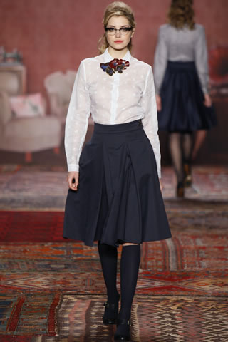 MBFW+2011-12 Lena Hoschek Collection